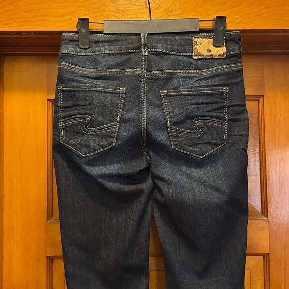 Silver Jeans Aiko High Skinny Blue Jeans Denim Size W26 L31 Medium Wash - Picture 4 of 9